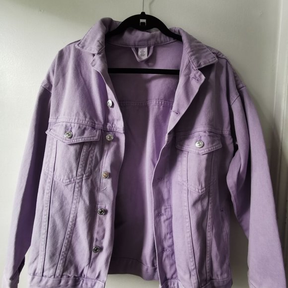 Lilac Jean Jacket - Picture 2 of 3